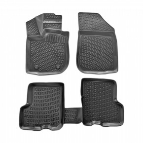 Rizline 3D Siyah Ford Ranger 2012+ Paspas